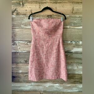 Banana Republic Pink Strapless Dress